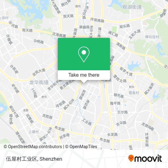 伍屋村工业区 map