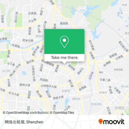 网络出租屋 map