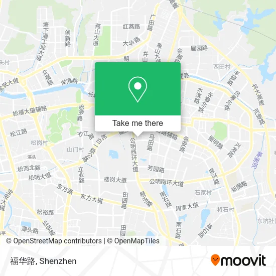 福华路 map