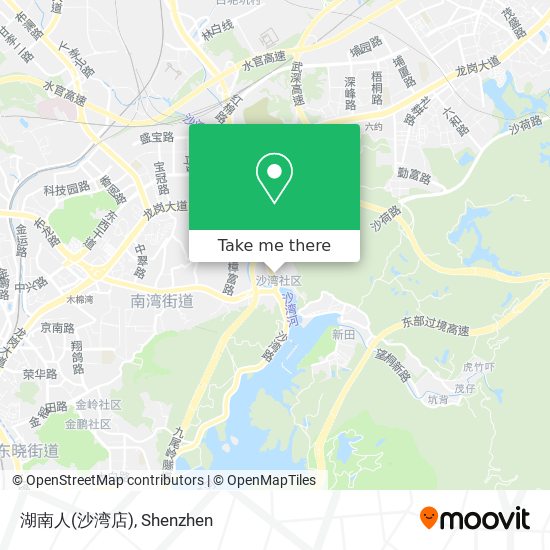 湖南人(沙湾店) map