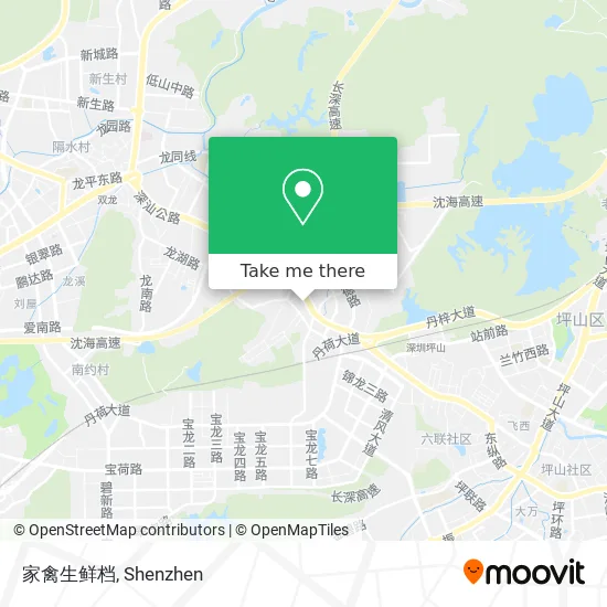 家禽生鲜档 map