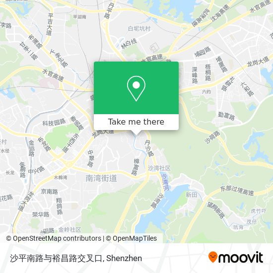 沙平南路与裕昌路交叉口 map