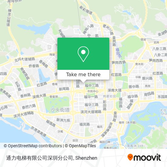 通力电梯有限公司深圳分公司 map