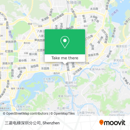 三菱电梯深圳分公司 map