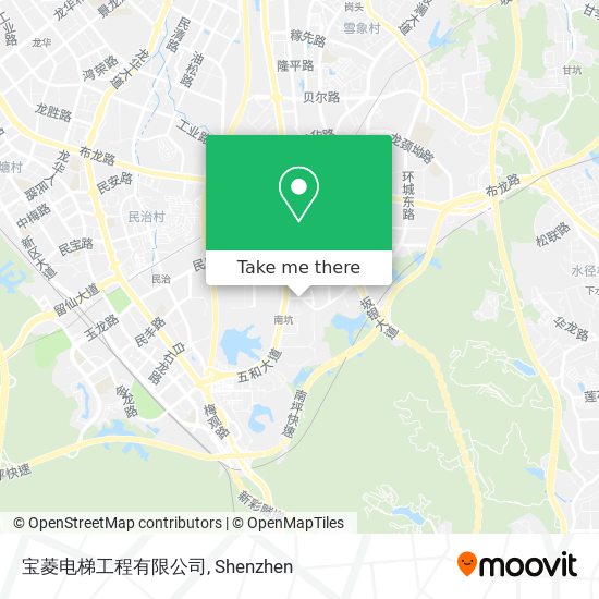 宝菱电梯工程有限公司 map