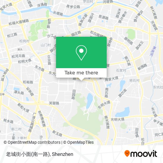 老城街小面(南一路) map