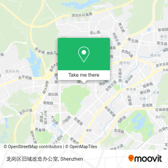 龙岗区旧城改造办公室 map