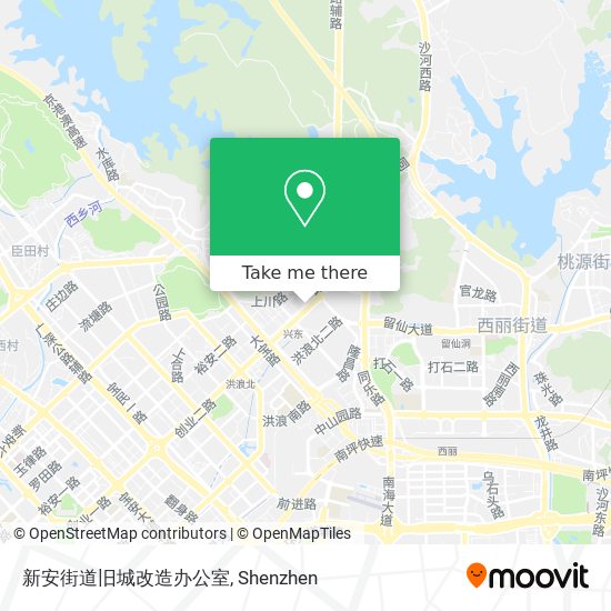 新安街道旧城改造办公室 map