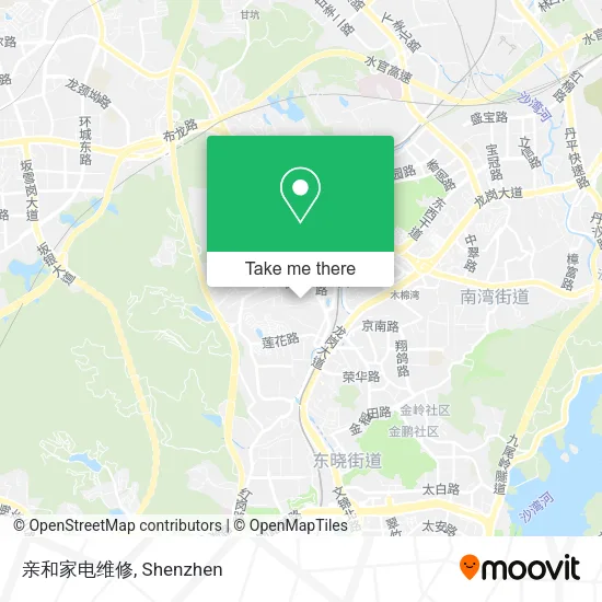 亲和家电维修 map