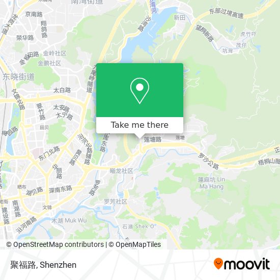 聚福路 map