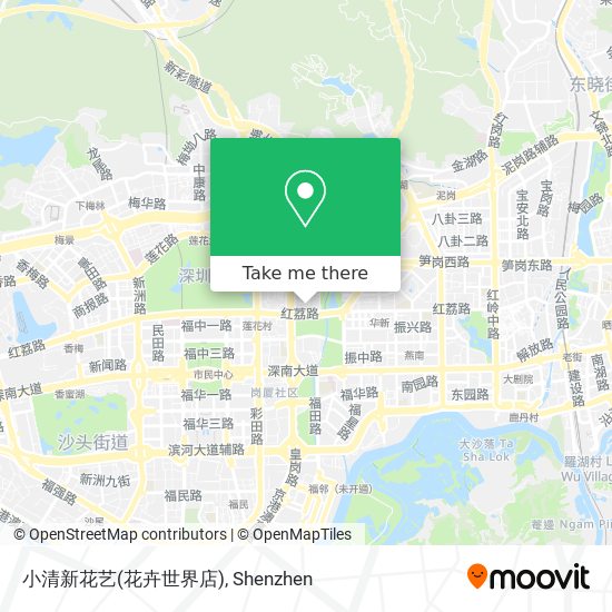 小清新花艺(花卉世界店) map