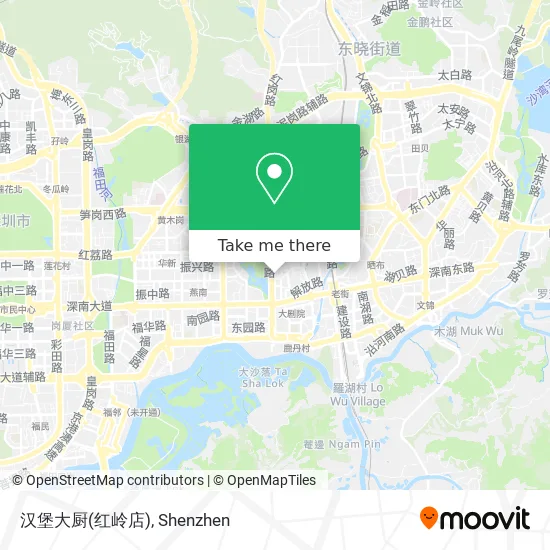 汉堡大厨(红岭店) map