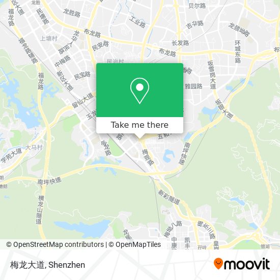 梅龙大道 map