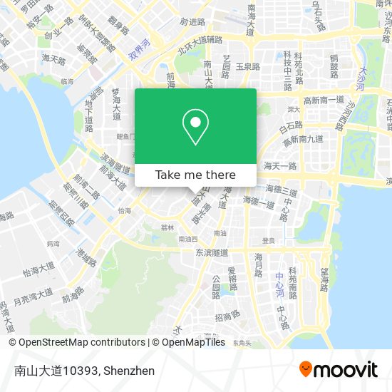 南山大道10393 map