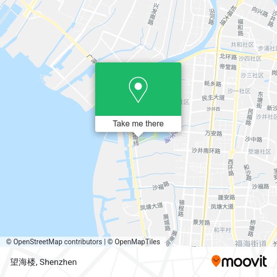 望海楼 map