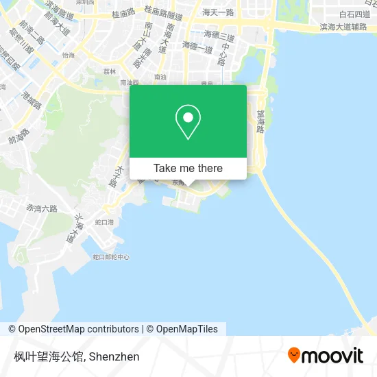 枫叶望海公馆 map