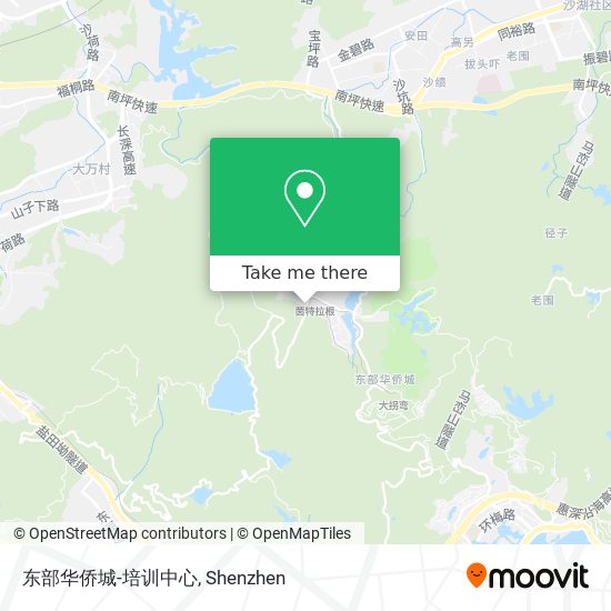 东部华侨城-培训中心 map