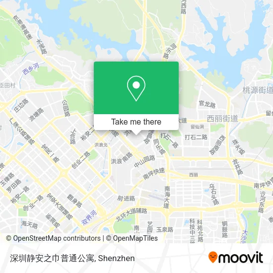 深圳静安之巾普通公寓 map