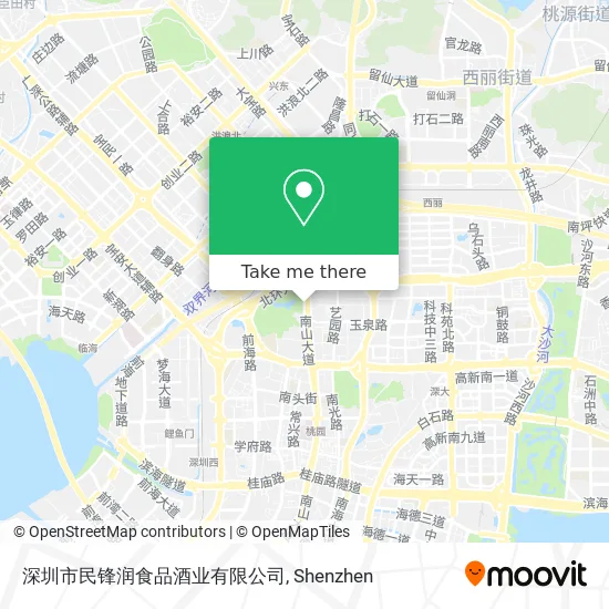 深圳市民锋润食品酒业有限公司 map