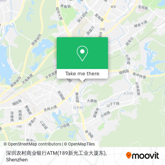 深圳农村商业银行ATM(189新光工业大厦东) map