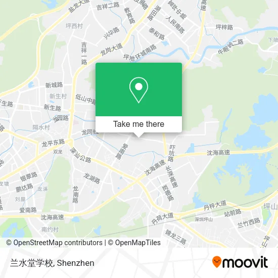 兰水堂学校 map