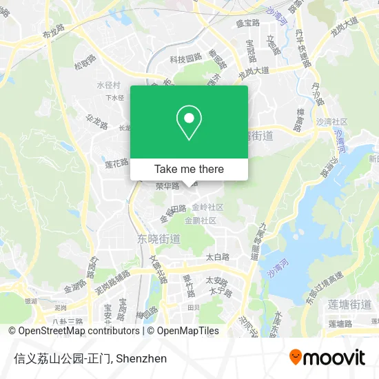 信义荔山公园-正门 map
