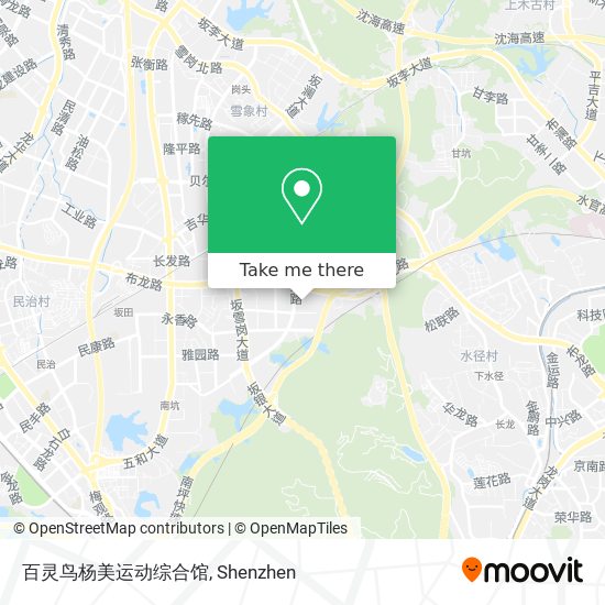 百灵鸟杨美运动综合馆 map