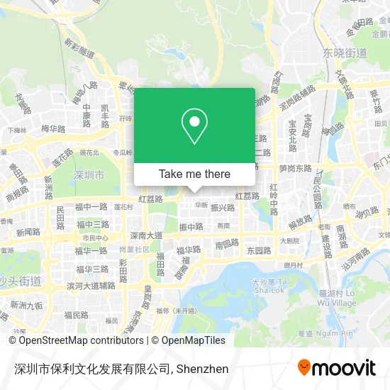 深圳市保利文化发展有限公司 map