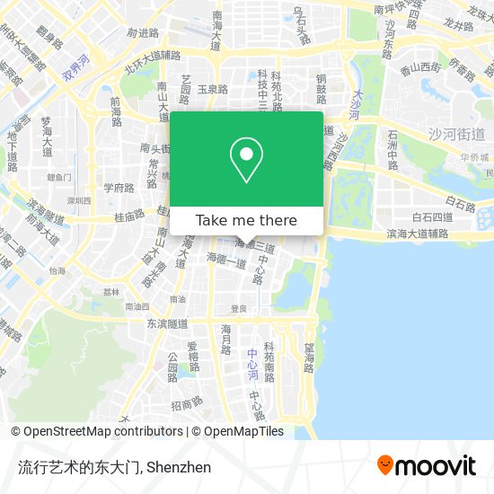 流行艺术的东大门 map