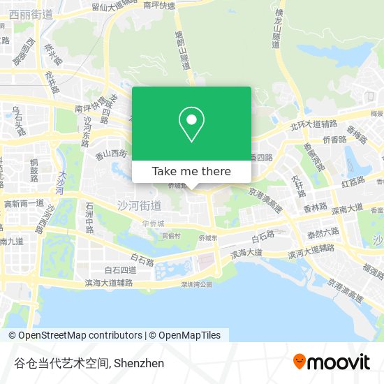 谷仓当代艺术空间 map