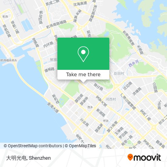 大明光电 map
