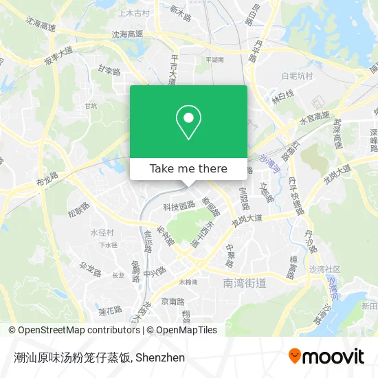 潮汕原味汤粉笼仔蒸饭 map