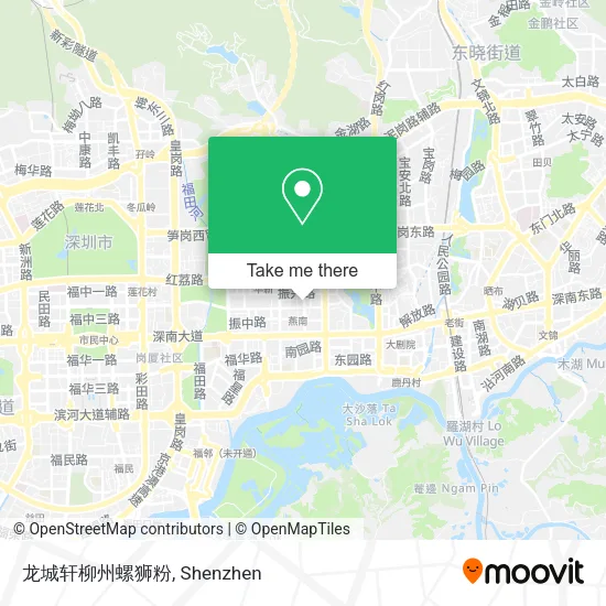 龙城轩柳州螺狮粉 map