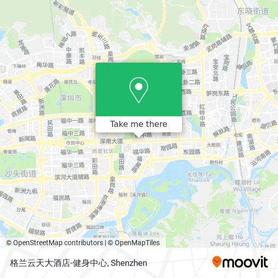 格兰云天大酒店-健身中心 map
