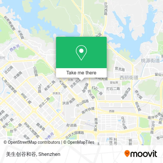 美生创谷和谷 map