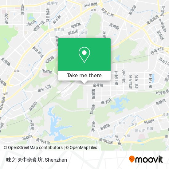 味之味牛杂食坊 map