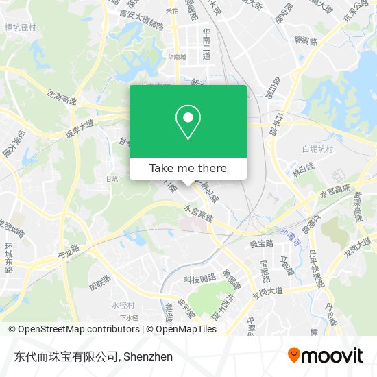 东代而珠宝有限公司 map
