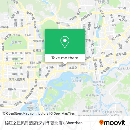 锦江之星风尚酒店(深圳华强北店) map