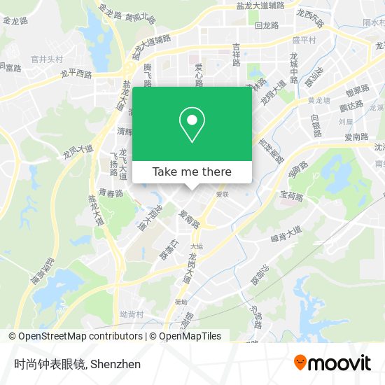 时尚钟表眼镜 map