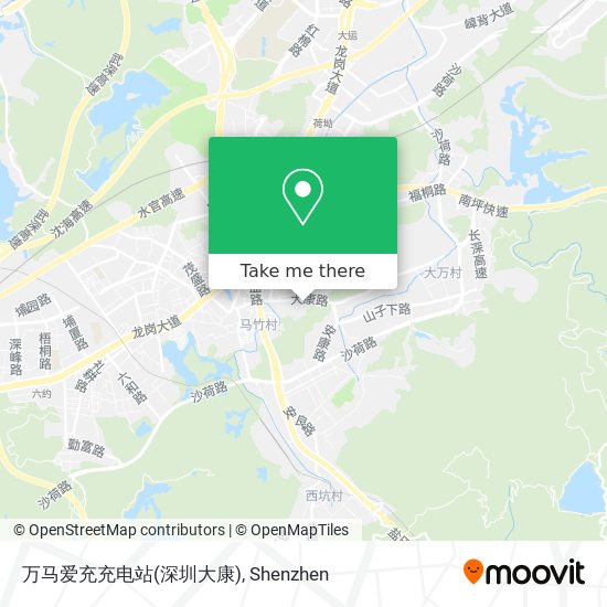 万马爱充充电站(深圳大康) map