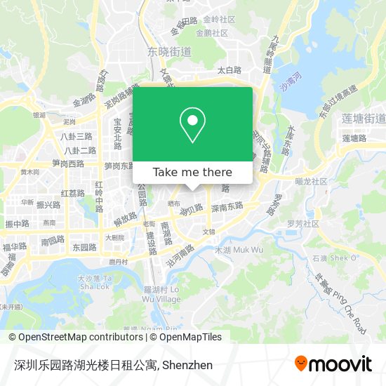 深圳乐园路湖光楼日租公寓 map