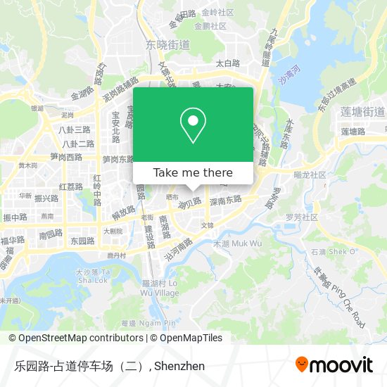 乐园路-占道停车场（二） map