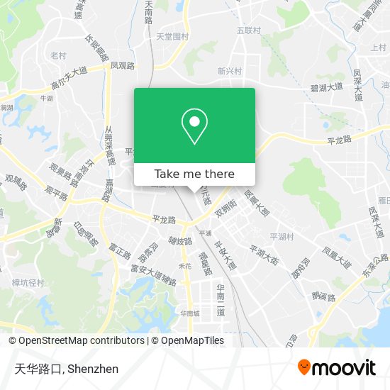 天华路口 map