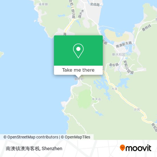 南澳镇澳海客栈 map