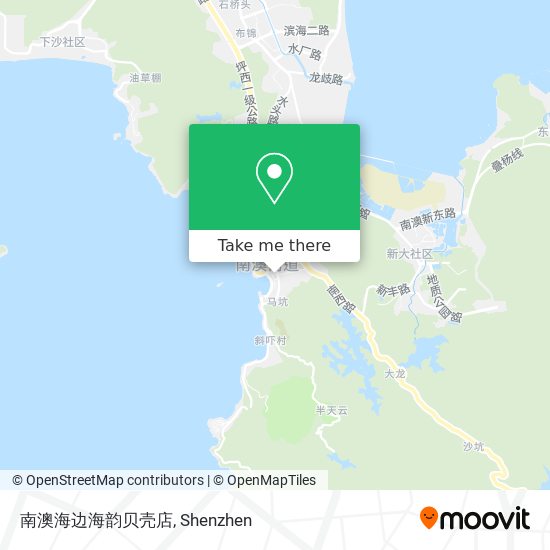 南澳海边海韵贝壳店 map