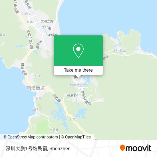 深圳大鹏1号馆民宿 map