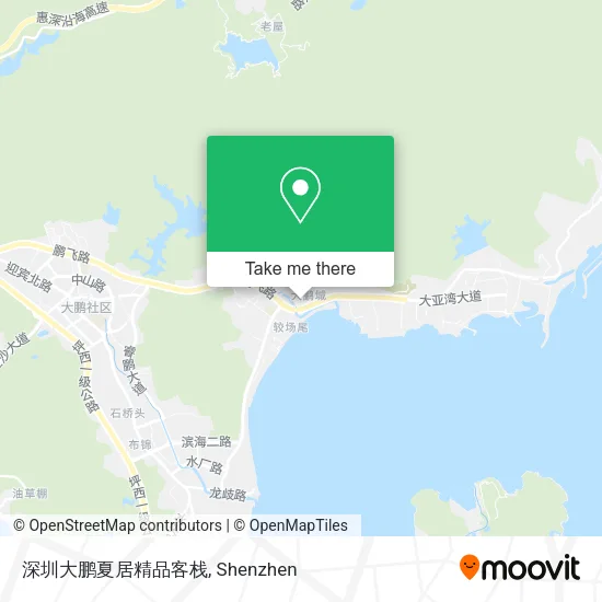 深圳大鹏夏居精品客栈 map