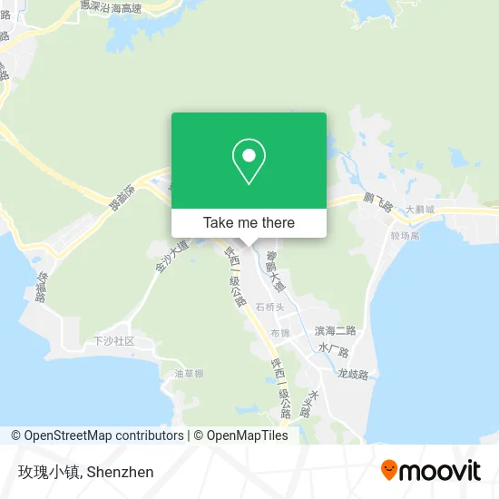 玫瑰小镇 map