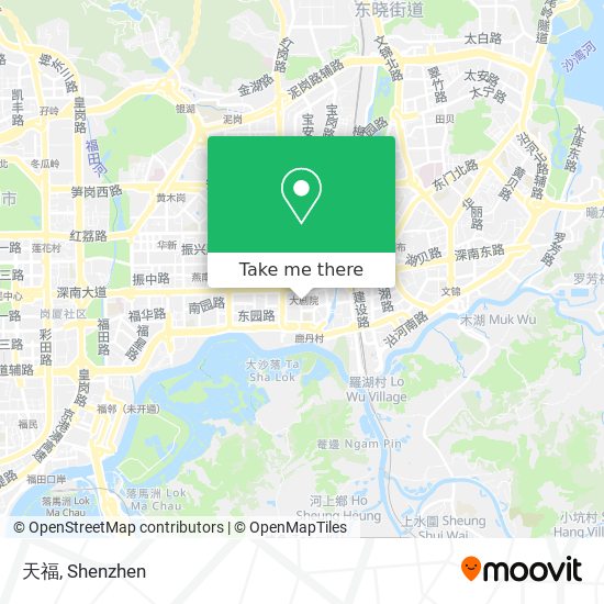天福 map