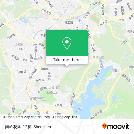 南岭花园-12栋 map